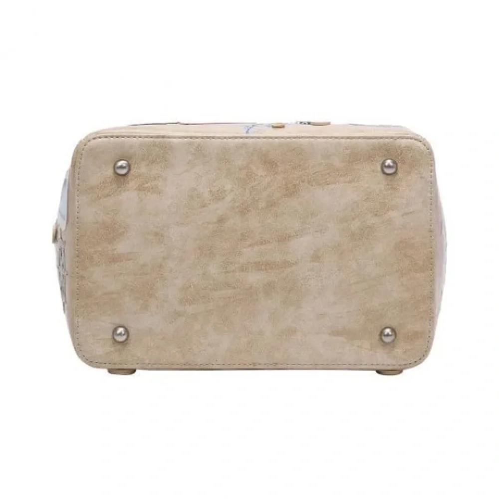 Beige Nautical Backpack with Rope Accents - Picture 6 of 12